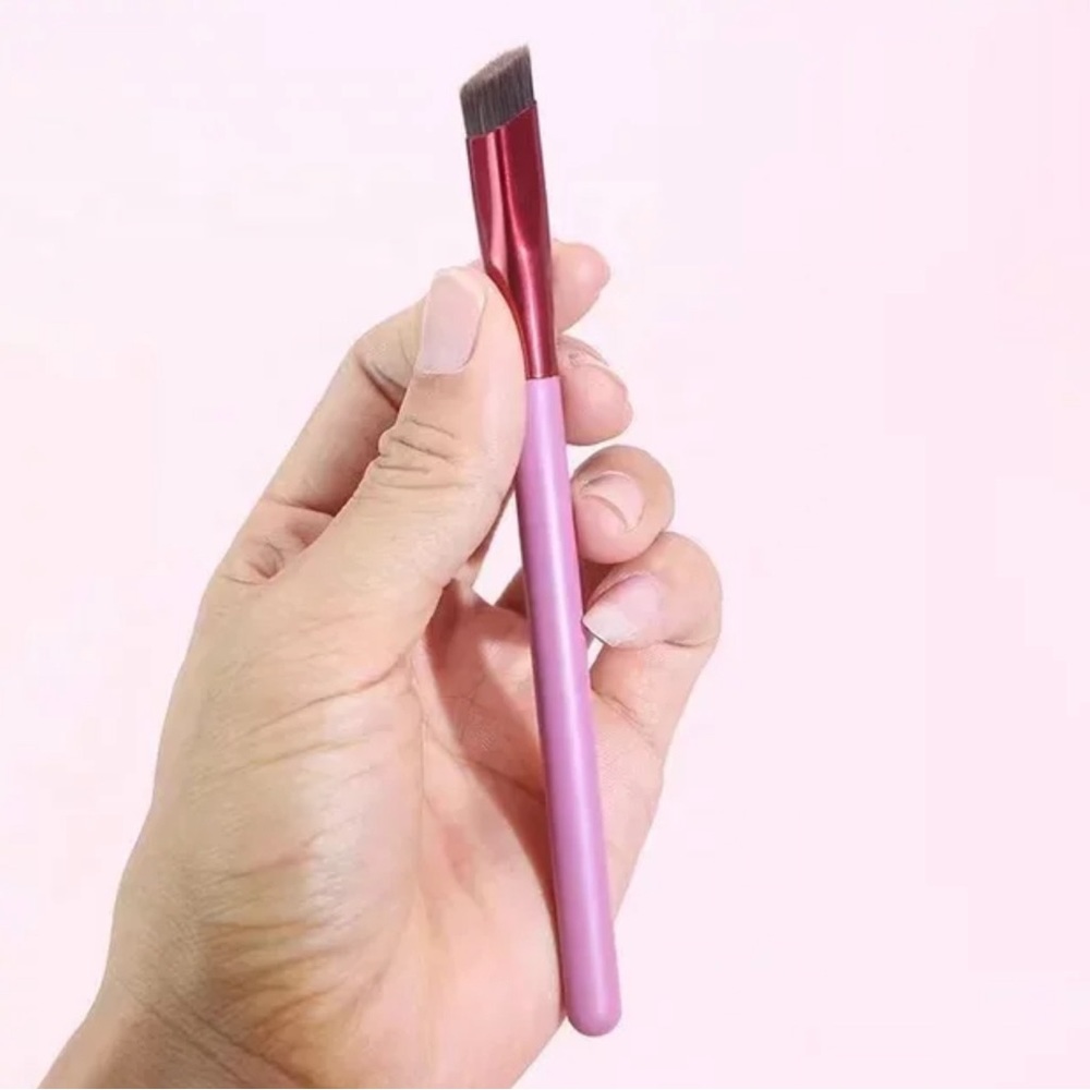 ANGLED EYEBROW BRUSH EYE LINER BROW COSMETIC MAKEUP BRUSH TOOL.